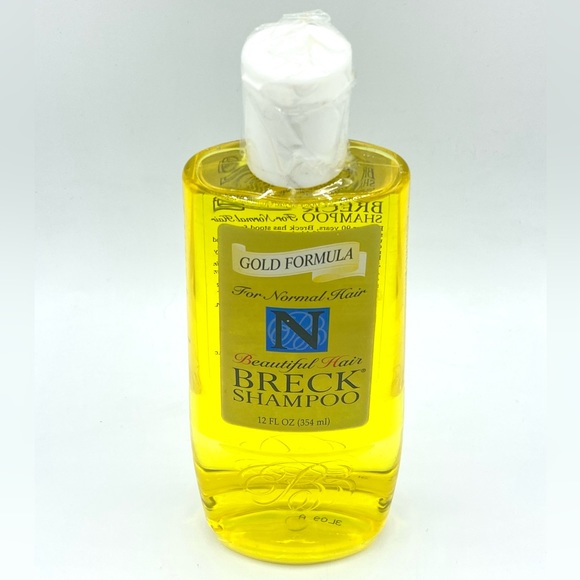 Vintage Breck Shampoo For Dry Hair Gold Formula 12 Oz HTF Discontinued Rare NEW - Picture 2 of 3